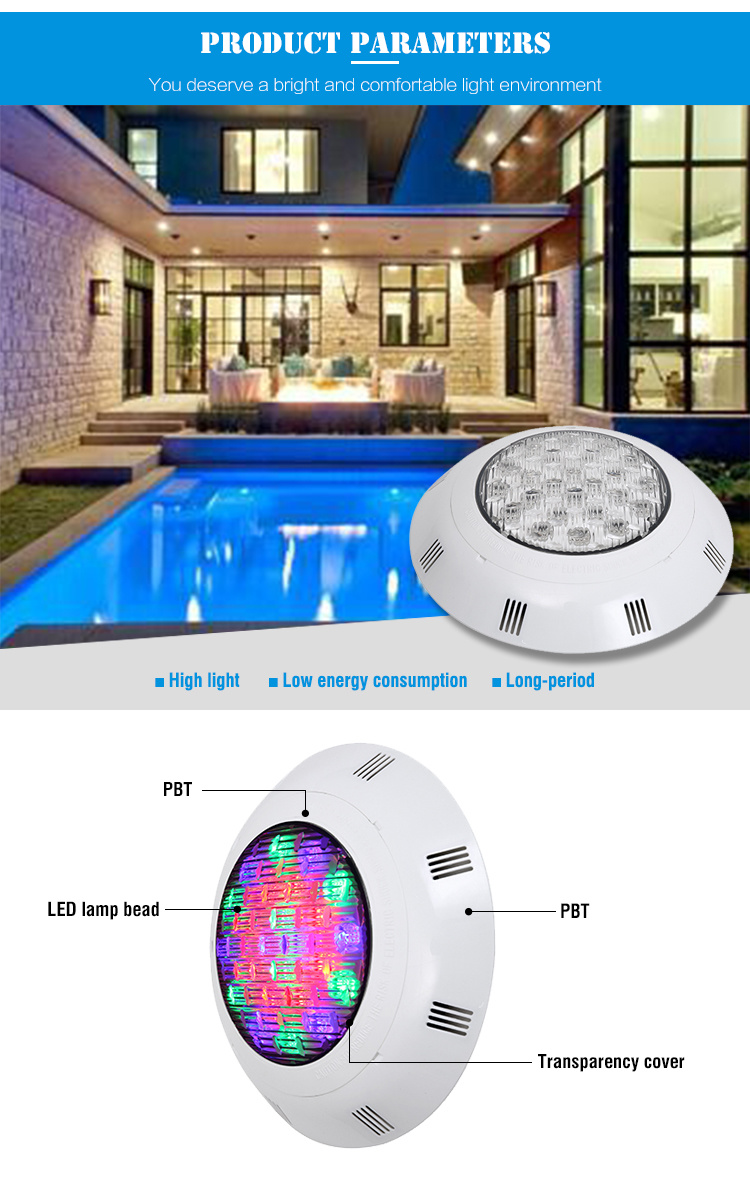 موردو أضواء حمامات السباحة LED