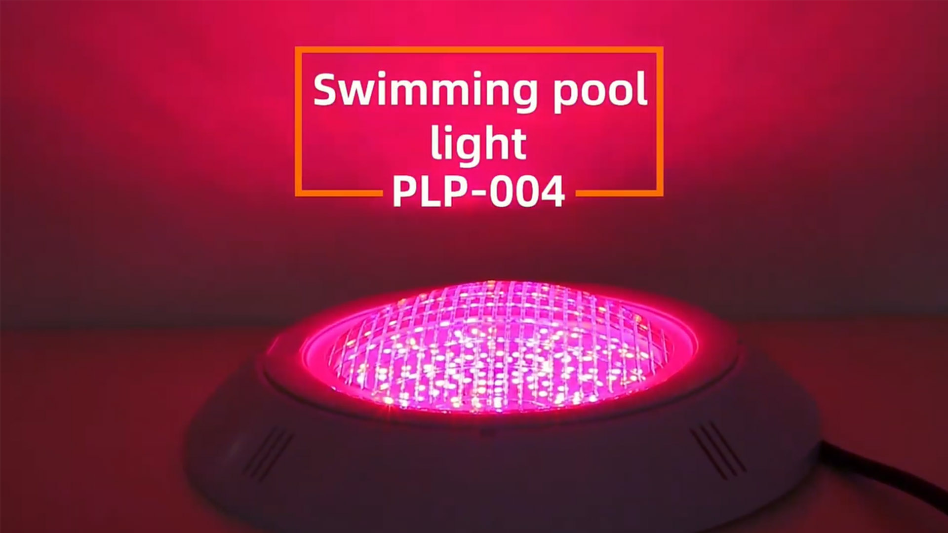 هيكل مصباح LED لحمام السباحة تحت الماء
